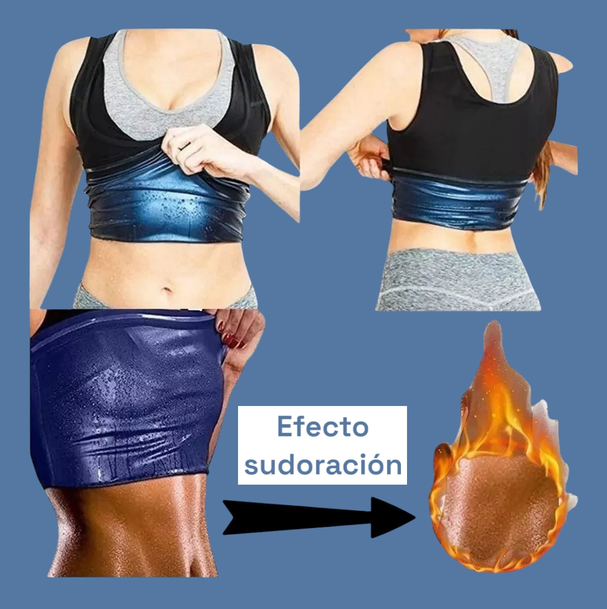 Faja Térmica Reductora Unisex
